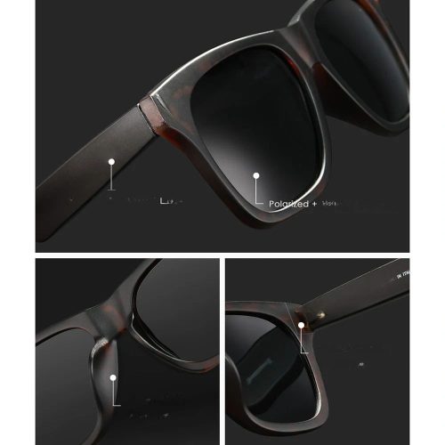 New Square Polarized Sunglasses Cat.3 CE