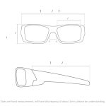 Men's Fishing Sunglasses All Black
