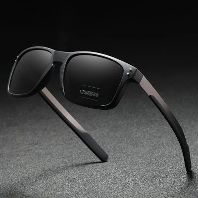 Rectangular Polarized TR90 Sunglasses