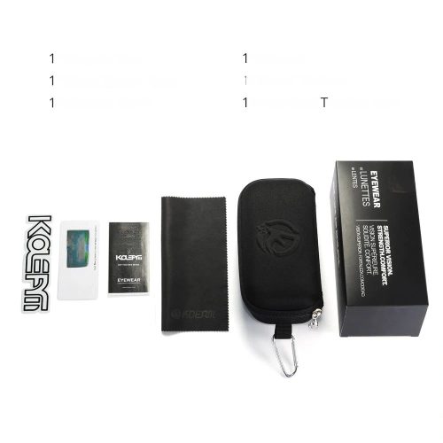 Rectangular Polarized TR90 Sunglasses